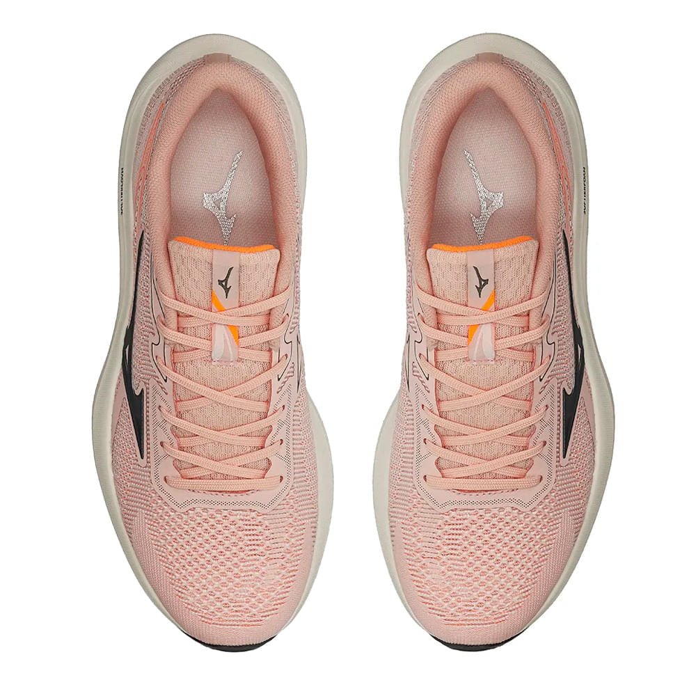 Tênis Feminino Mizuno Virtue 2 Amortecimento Leve Rosa Claro Rosa Claro 3