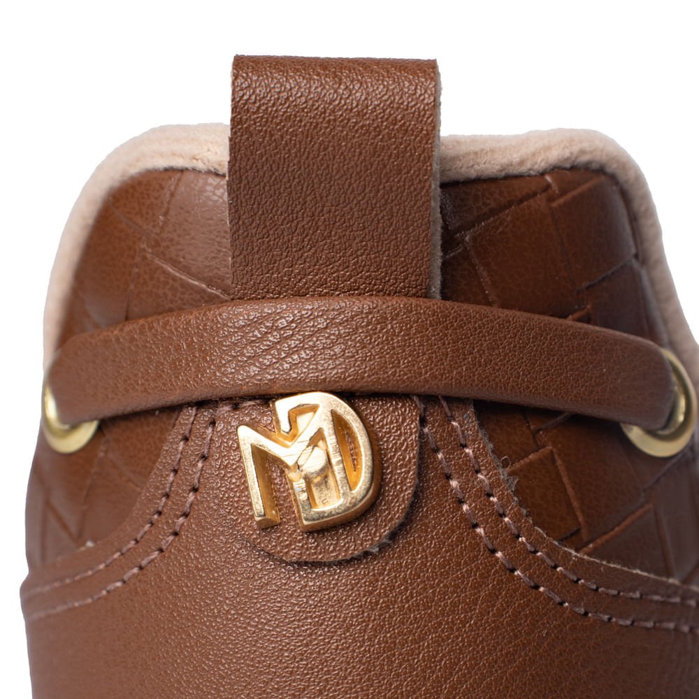 Tênis Feminino Modare Napa Tresse Calce Fácil Avela Avelã 6