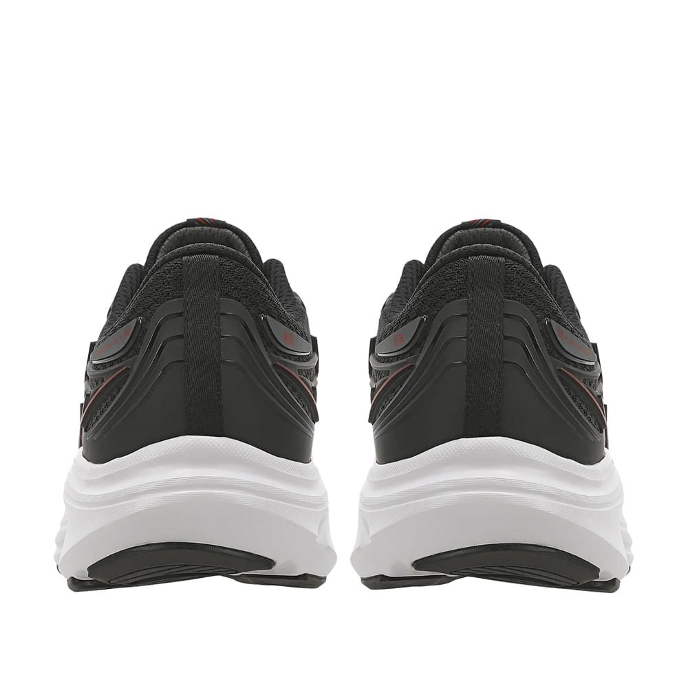 Tênis Masculino Mizuno Jet 8 SOFTIERFOAM Preto/Vermelho Preto/Vermelho 3