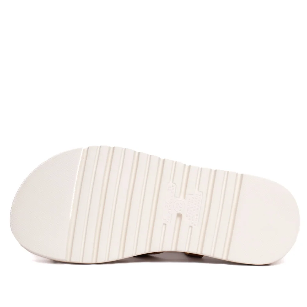 Sandália Feminina Modare Reflex Sense Flatform Marrom/Bege Marrom/Bege 2