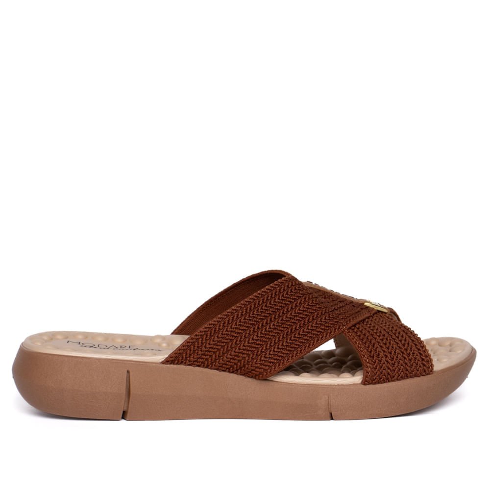 Tamanco Feminino Modare Elástico Ultra Conforto Marrom