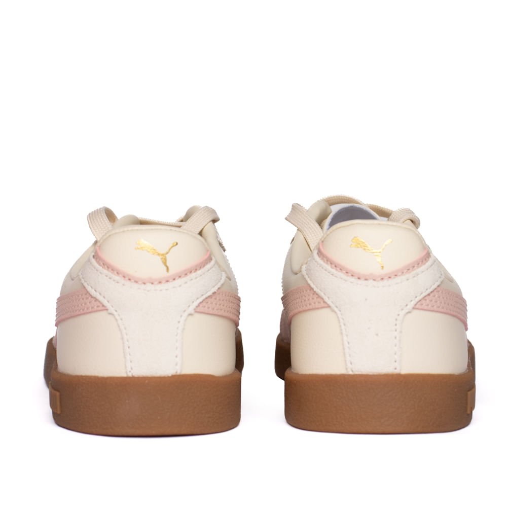 Tênis Feminino Puma Club II Couro Camurça Nude/Rosa Nude 3