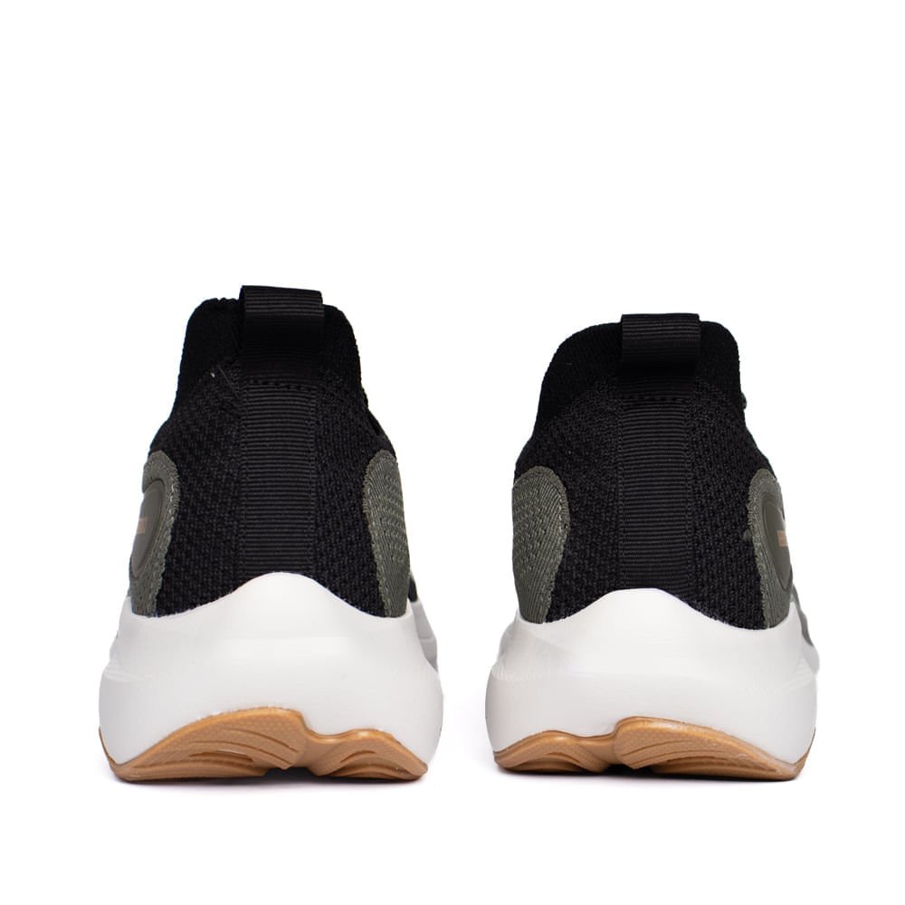 Tênis Masculino Olympikus Reverso 3 Eleva+ Militar/Preto Verde/Preto 3