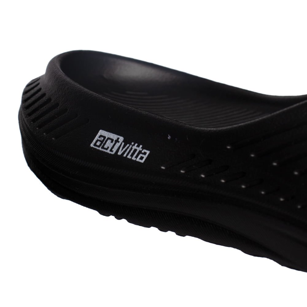 Chinelo Masculino Actvitta Slide EVA Preto Preto 5