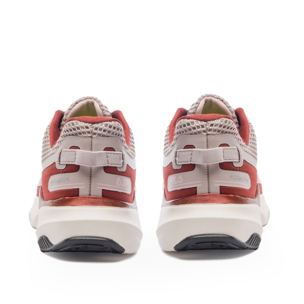 Tênis Feminino Fila Recovery Float Energized Bordo/Cinza Cinza/Bordo 3