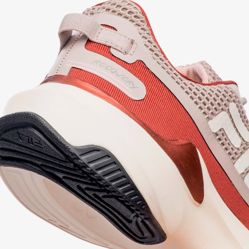 Tênis Feminino Fila Recovery Float Energized Bordo/Cinza Cinza/Bordo 5