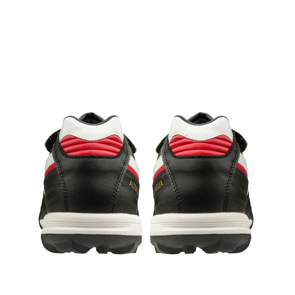 Chuteira Society Mizuno Morelia Elite AS II Pro Couro Preto Preto 3