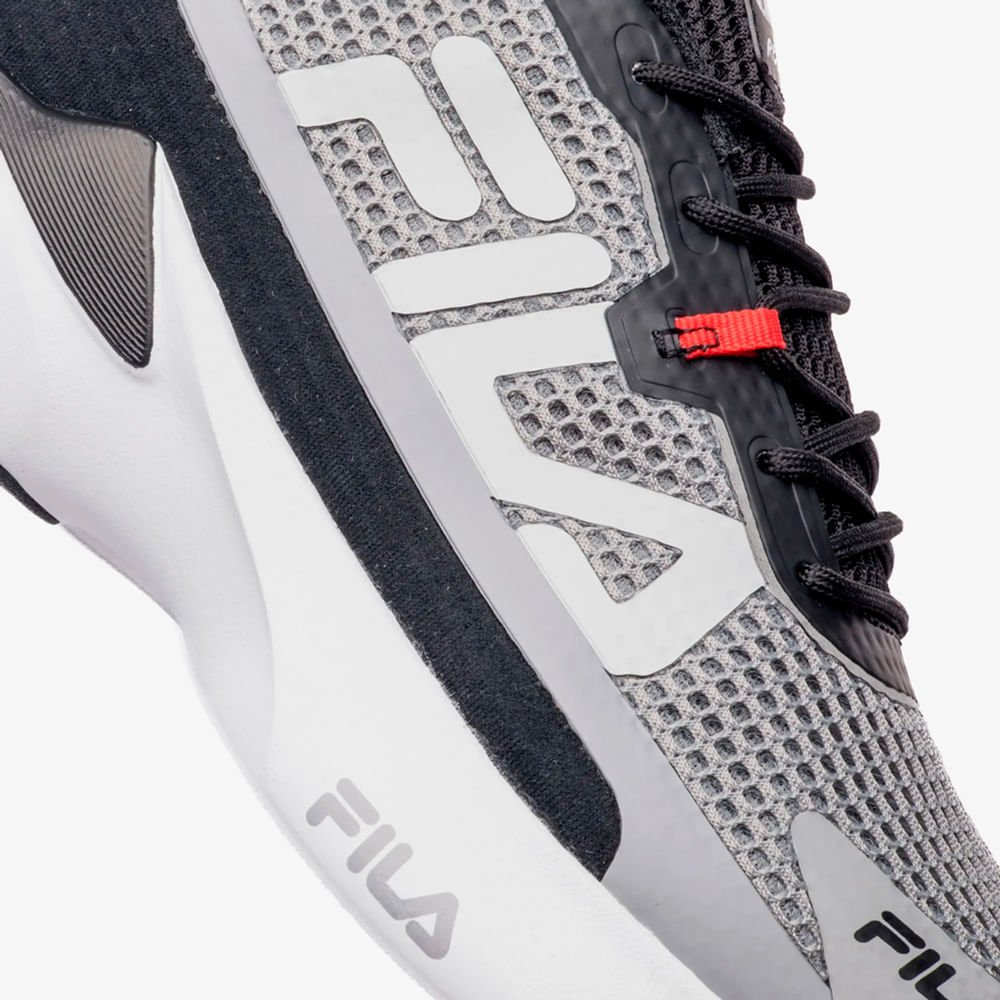Tênis Masculino Fila Recovery Float Energized Cinza/Preto Cinza/Preto 4