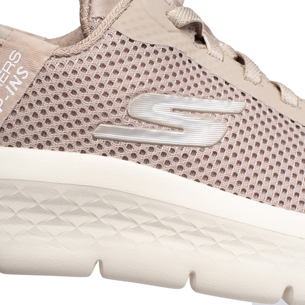 Tênis Feminino Skechers Go Walk Flex Nude Nude 5