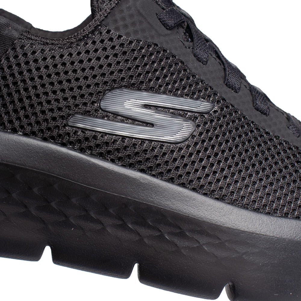 Tênis Feminino Skechers Go Walk Flex Preto Preto 5