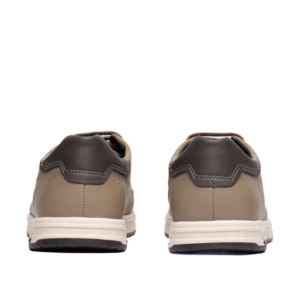 Sapatênis Masculino Pegada Fibertech Bege Escuro/Marrom Bege/Marrom 3