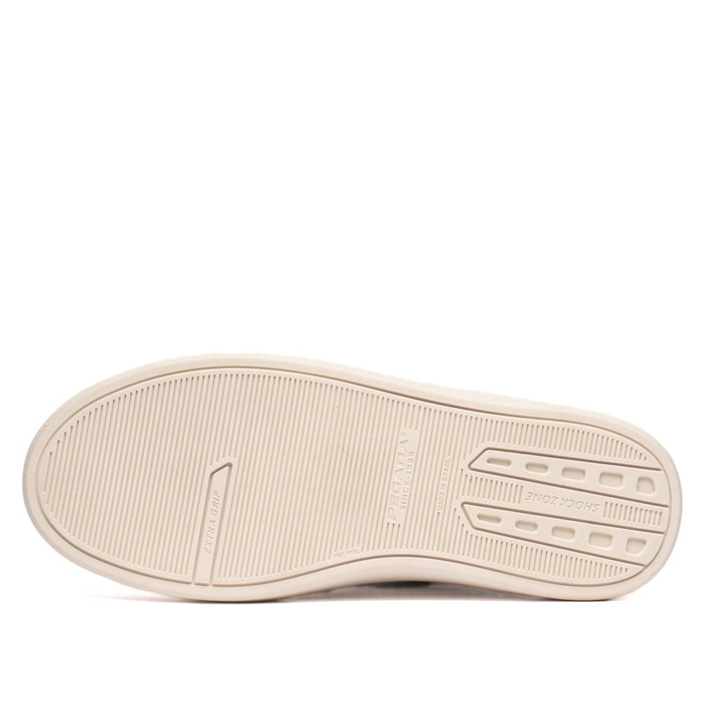 Sapatênis Masculino Pegada Fibertech Off White/Bege Off White 2