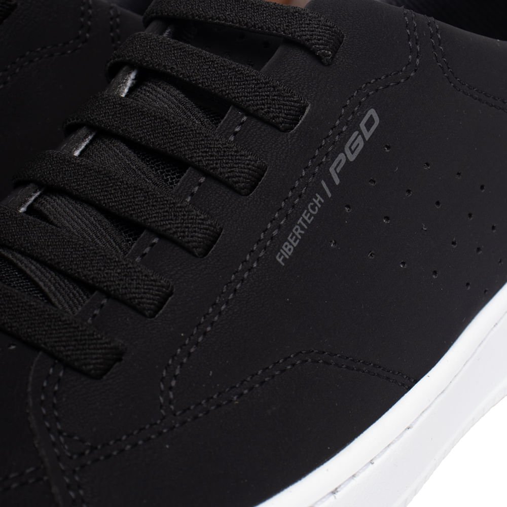 Sapatênis Masculino Pegada Fibertech Preto/Marrom Preto/Marrom 5