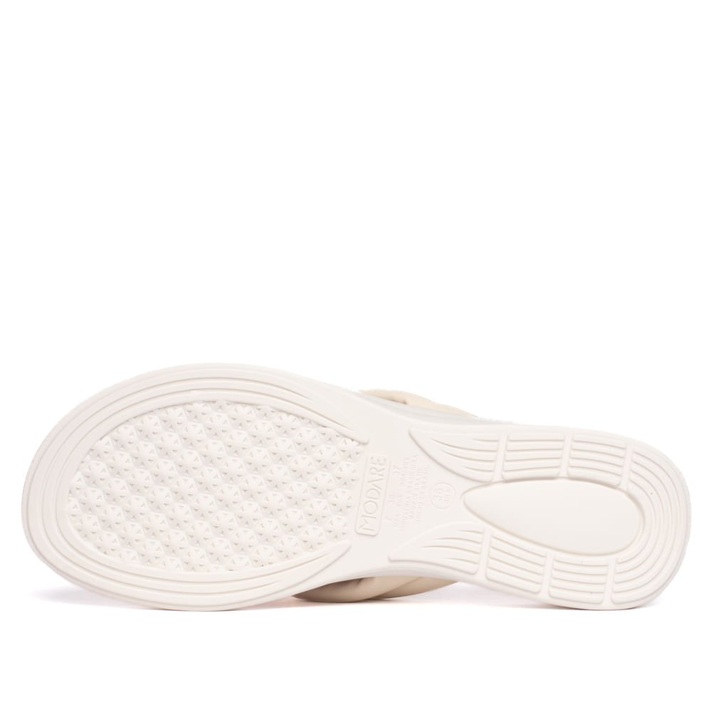 Chinelo Feminino Modare Ultra Soft Creme Creme 3