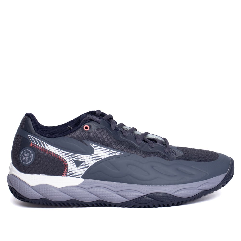 Tênis Masculino Mizuno Wave Enforce Court CC Cinza/Branco