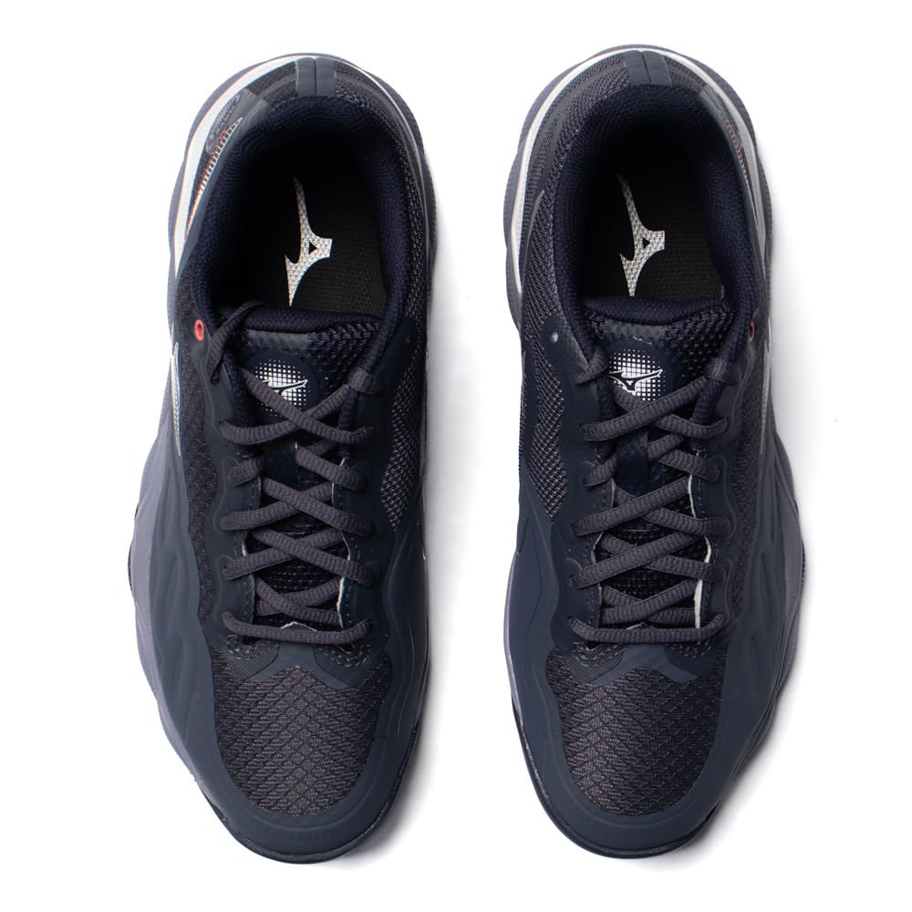 Tênis Masculino Mizuno Wave Enforce Court CC Cinza/Branco Cinza/Branco 4