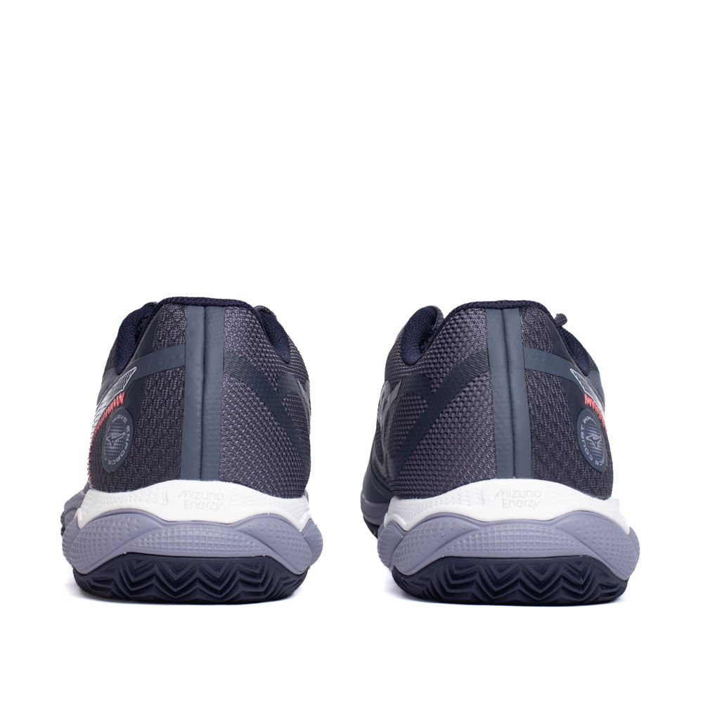 Tênis Masculino Mizuno Wave Enforce Court CC Cinza/Branco Cinza/Branco 3