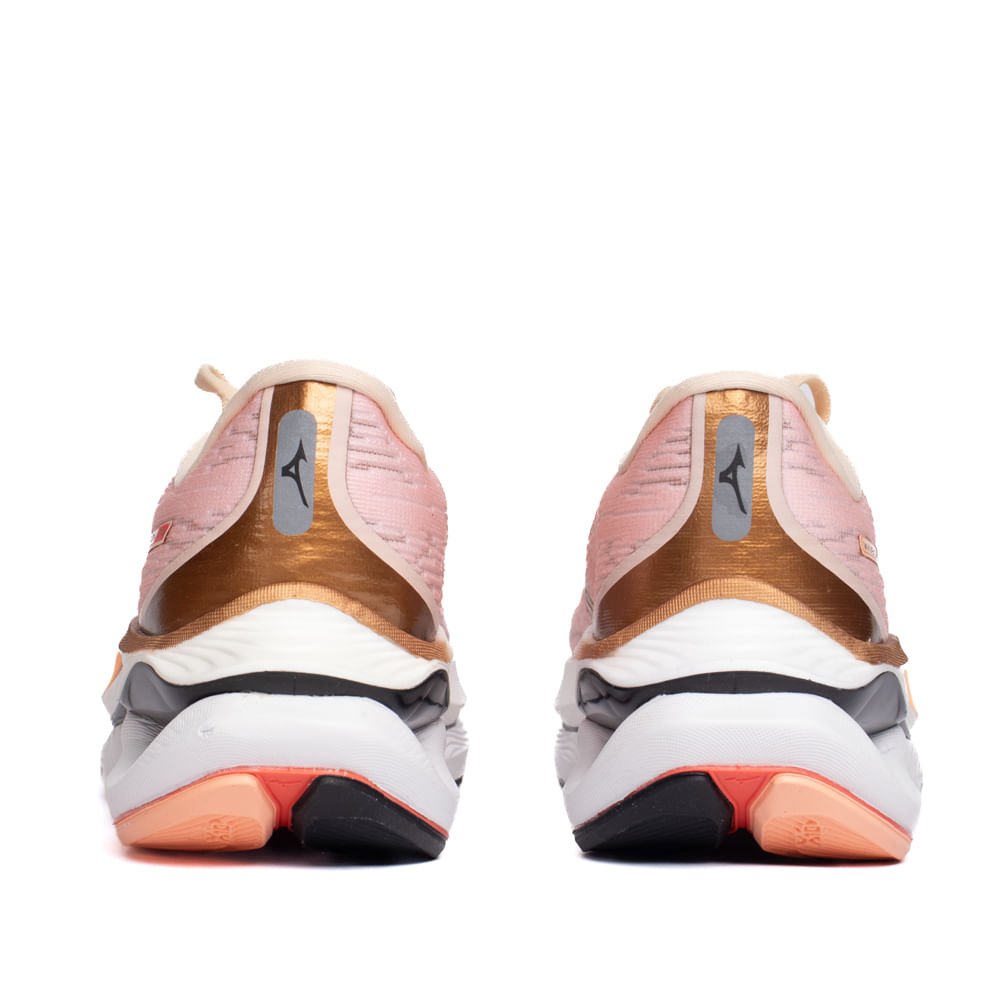 Tênis Feminino Mizuno Wave Creation 26 Carbono Rosa Claro Rosa Claro 3