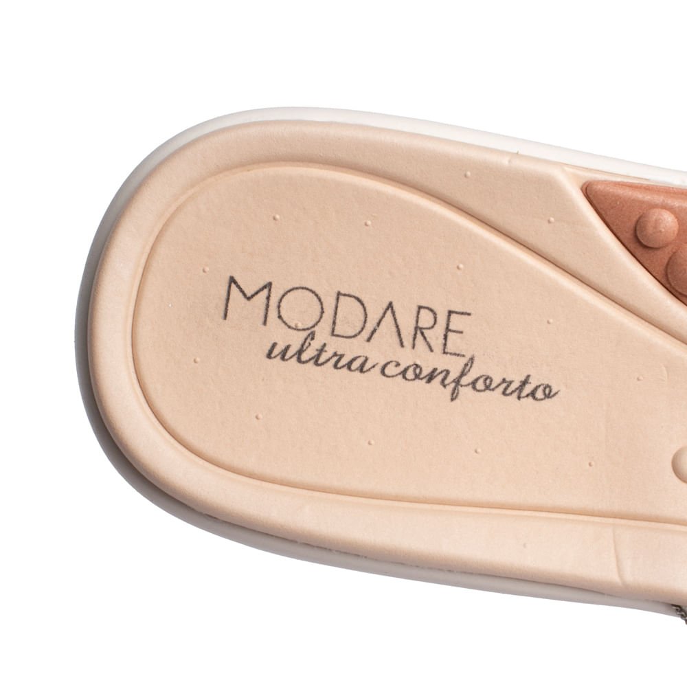 Tamanco Feminino Modare Com Tira de Strass Rosa/branco Rosa/Branco 6