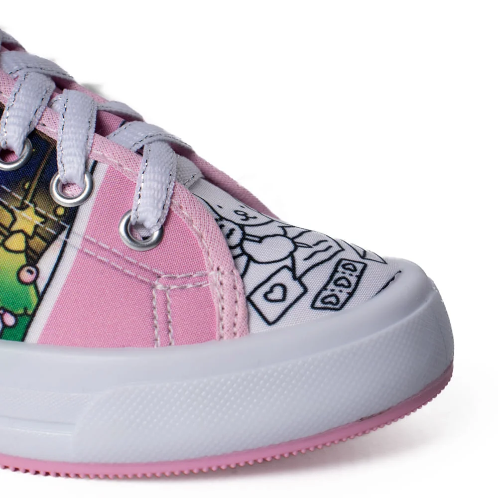 Tênis Infantil Winipeg Bobbie Goods Rosa/Branco Rosa/Branco 5