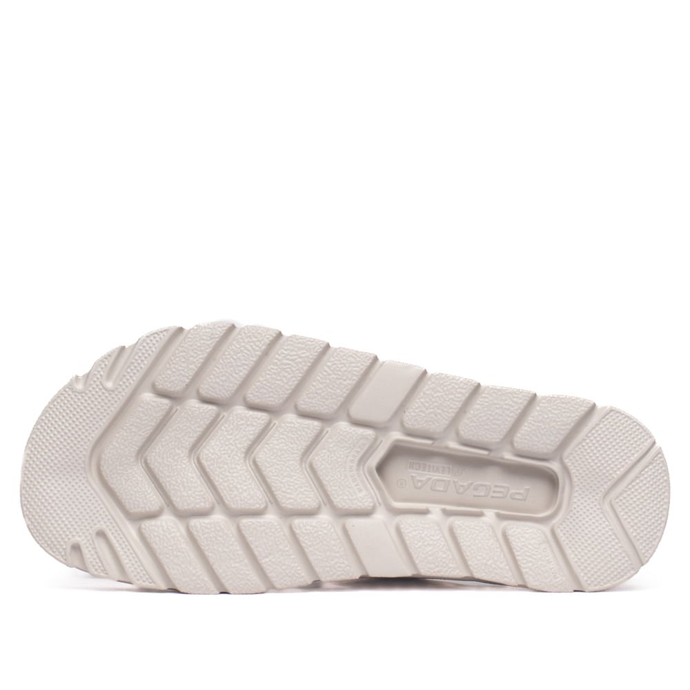 Tamanco Feminino Pegada Couro Levitech Off White/Bege Off White 2