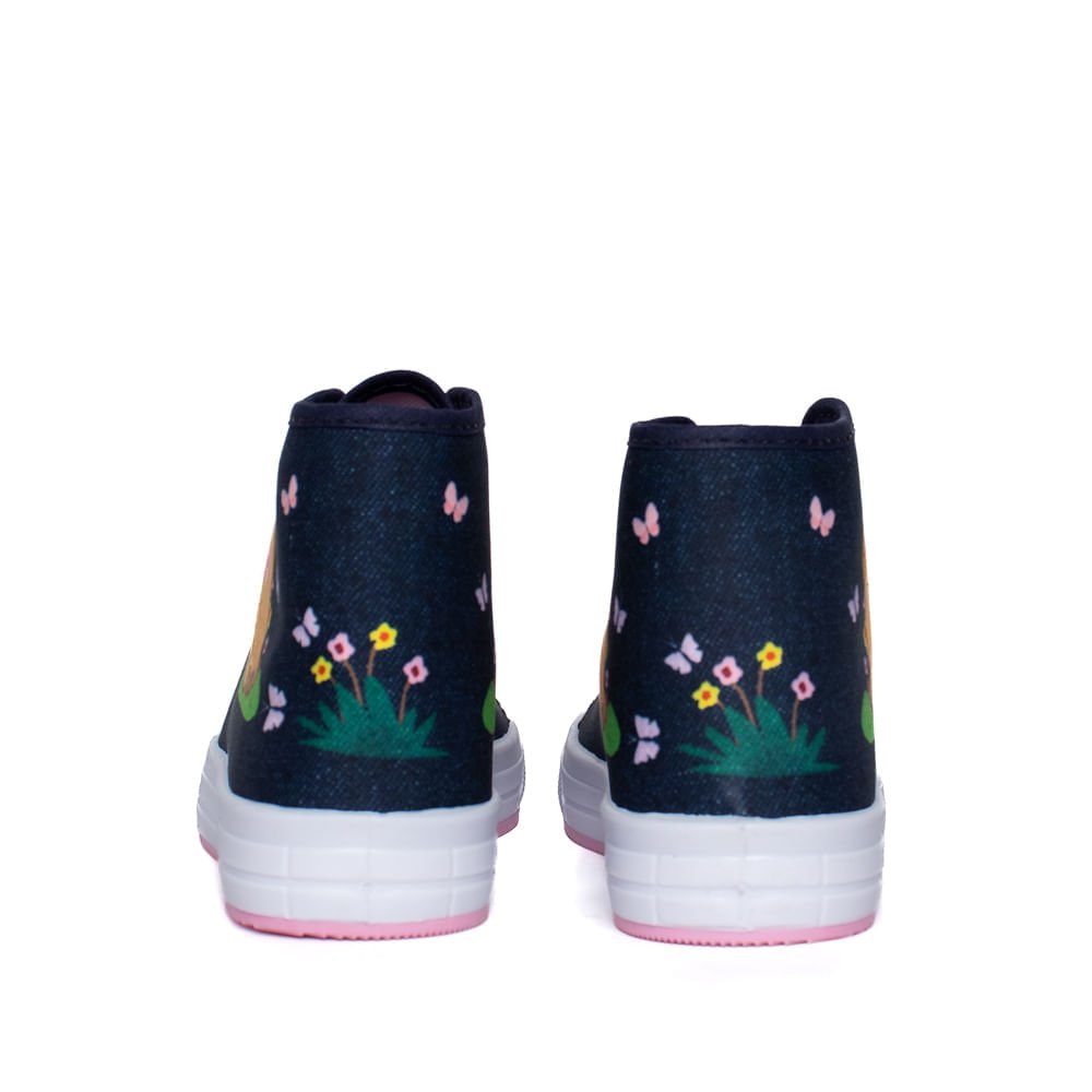 Tênis Infantil Winipeg Capivaras Azul Escuro/Rosa Azul/Rosa 3