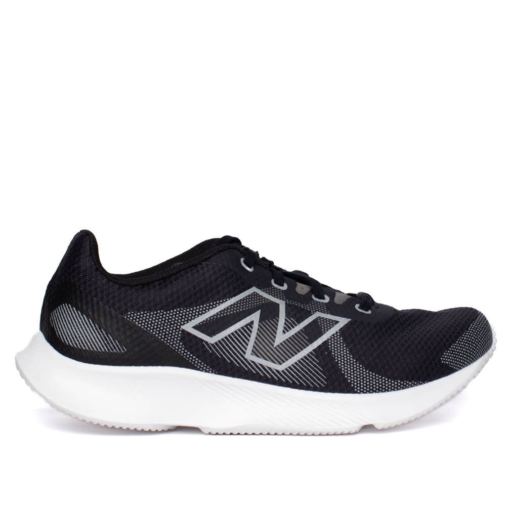 O Tênis Masculino New Balance 430 V4 Logo Preto/Cinza