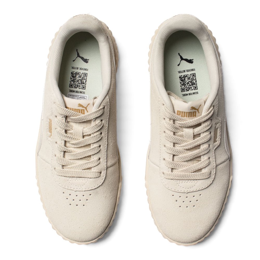 Tênis Feminino Puma Carina 3.0 Formstrip Off White Off White 4