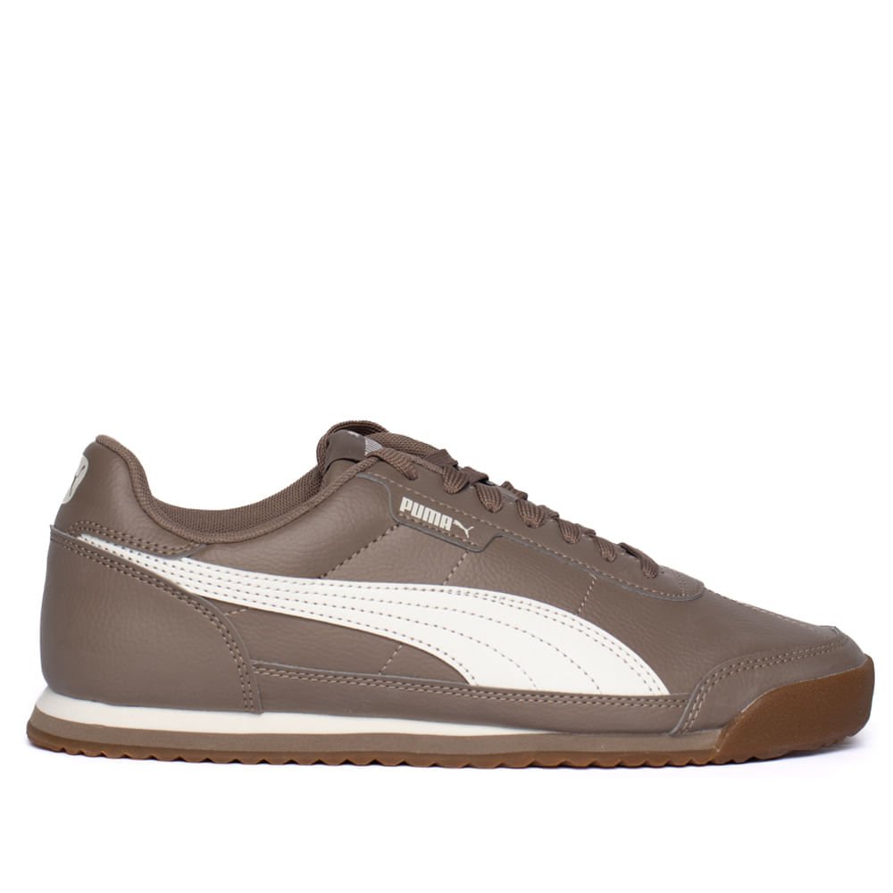 Tênis Masculino Puma Turino II SoftFoam+ Marrom/Branco