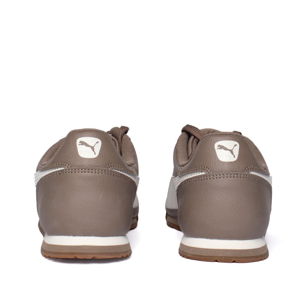 Tênis Masculino Puma Turino II SoftFoam+ Marrom/Branco Marrom/Branco 3