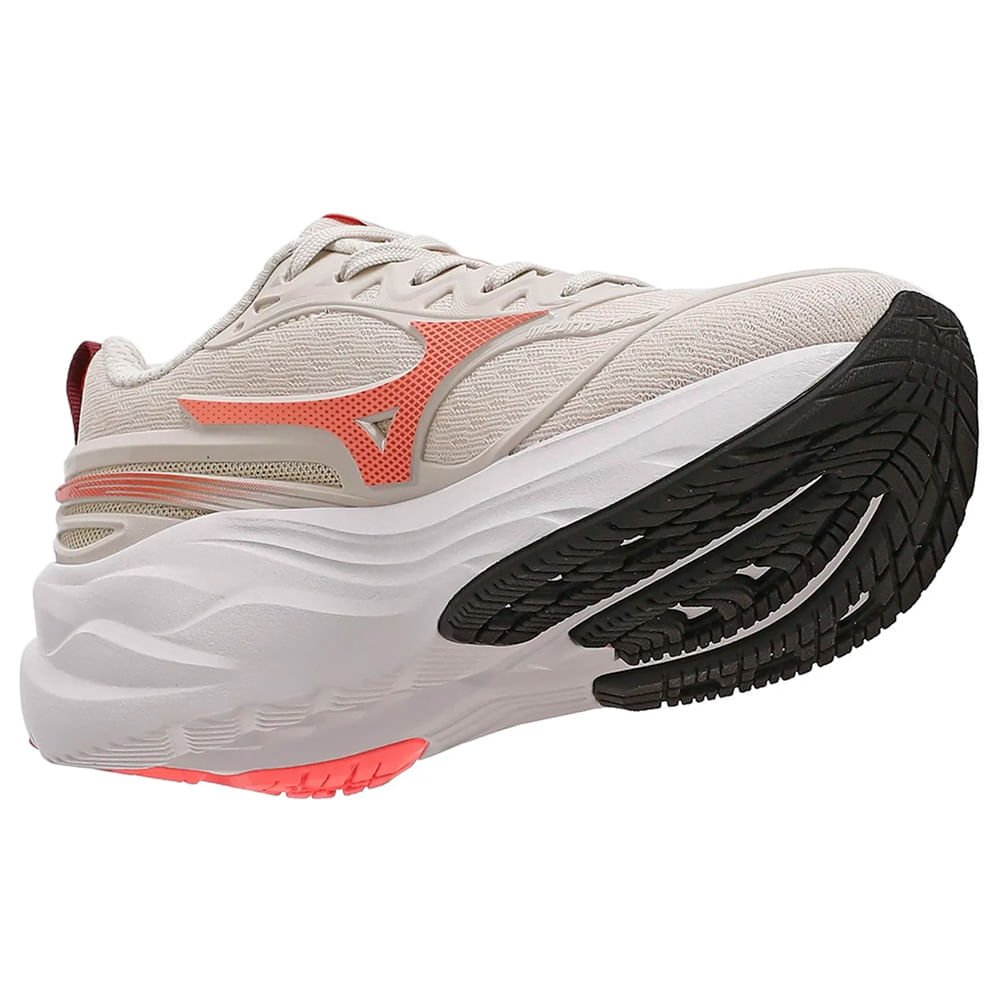 Tênis Infantil Mizuno Space 5 Softier Foam Off White/Salmão Off White 5