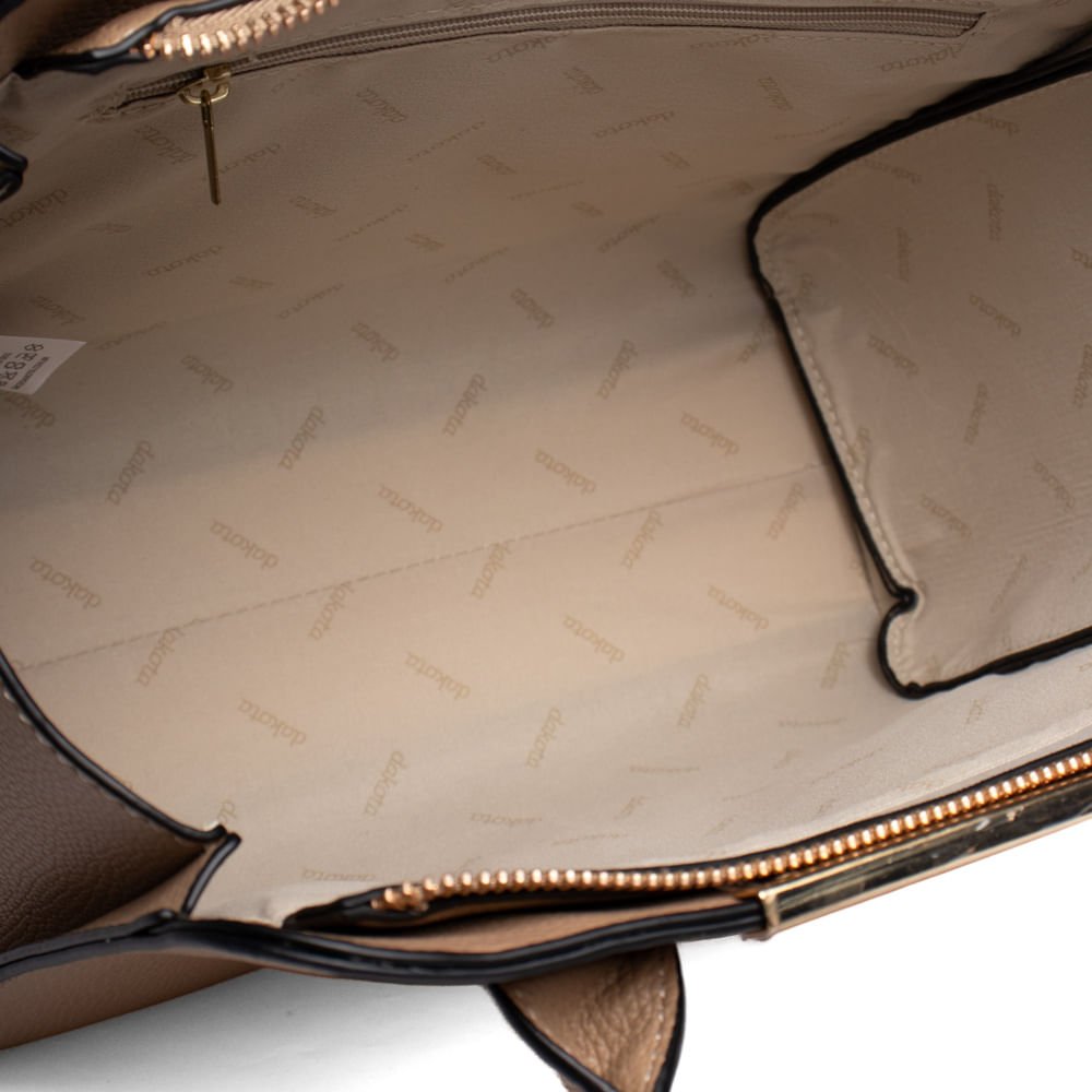 Bolsa Feminina Dakota Transversal Napa Média Caramelo Bege 5