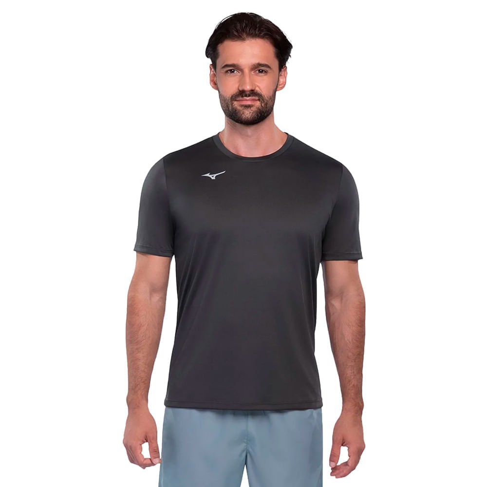Camiseta Masculina Mizuno Energy 2.0 Treino Cinza Escuro