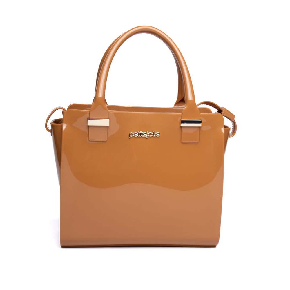 Bolsa Feminina Petite Jolie Alça De Mão/Transversal Caramel