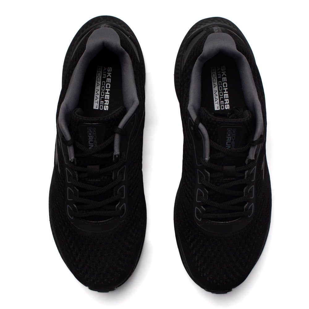 Tênis Masculino Skechers Go Run Consistent 2.0 Preto Preto 4