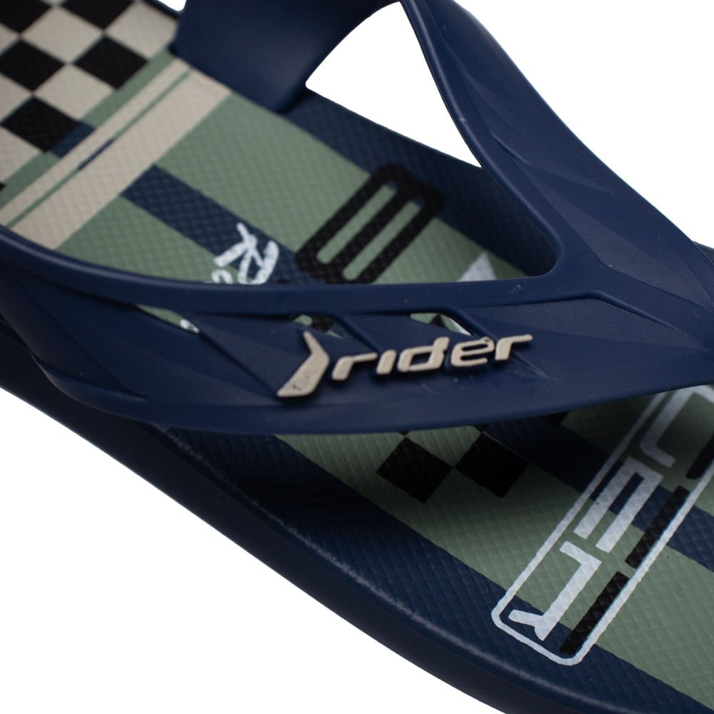 Chinelo Infantil Rider Baby Street Racing Azul/Verde Azul/Verde 4