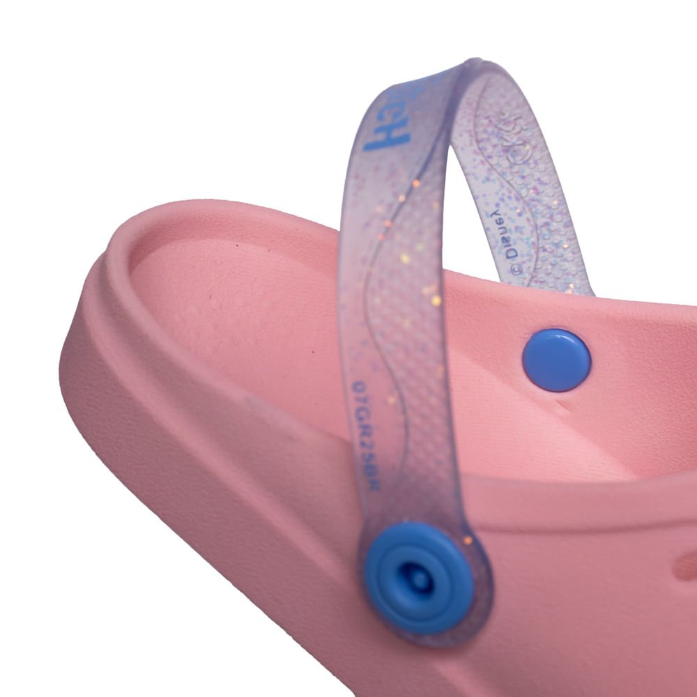 Sandália Babuche Infantil Grendene Stitch Rosa/Azul Rosa 6