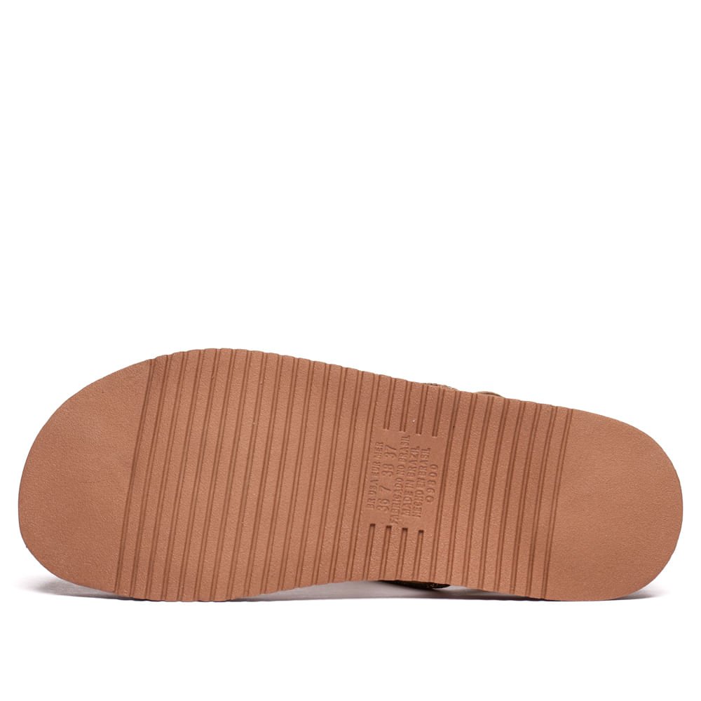 Sandália Feminina Mississipi Napa Flatform Bege/Rose Bege 2