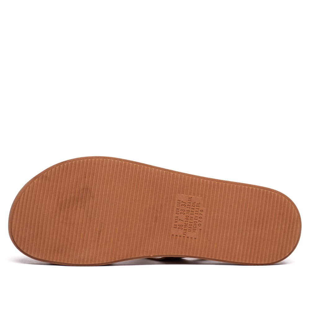 Sandália Feminina Mississipi Napa Flatform Caramelo Caramelo 2