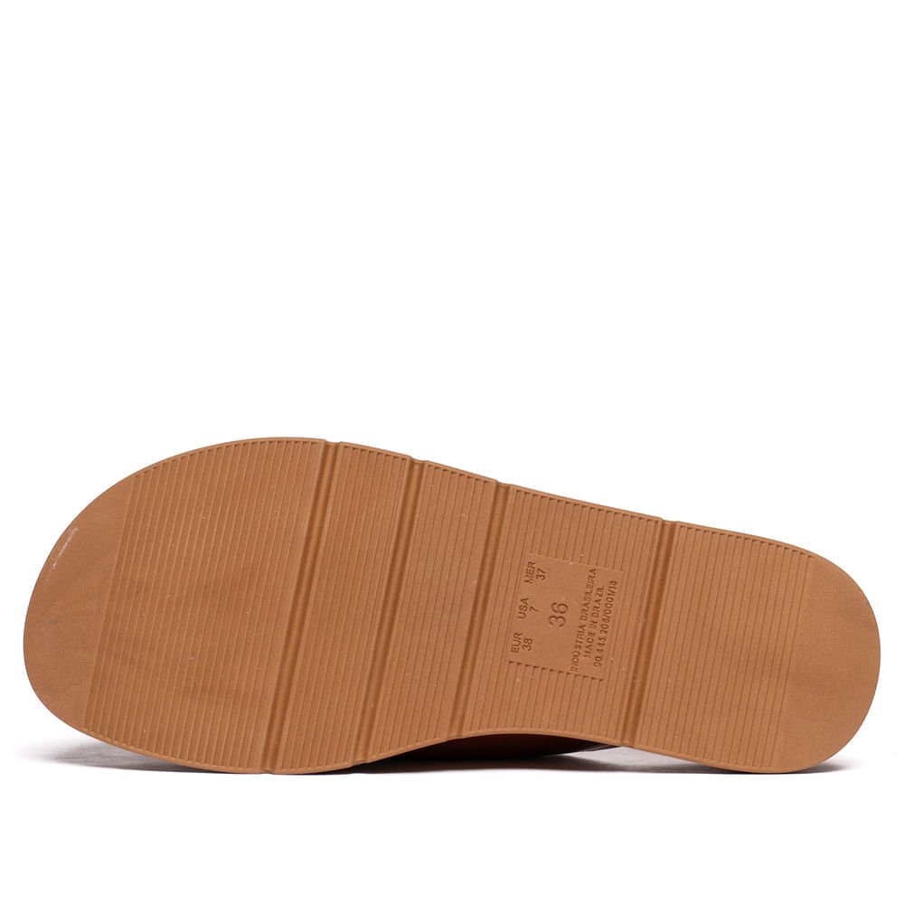 Tamanco Feminino Bebecê com Fivelas Marrom/Avelã Marrom 2