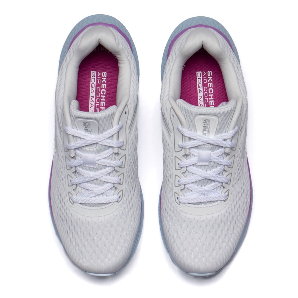 Tênis Feminino Skechers Go Run Consistent 2.0 Branco Branco 4