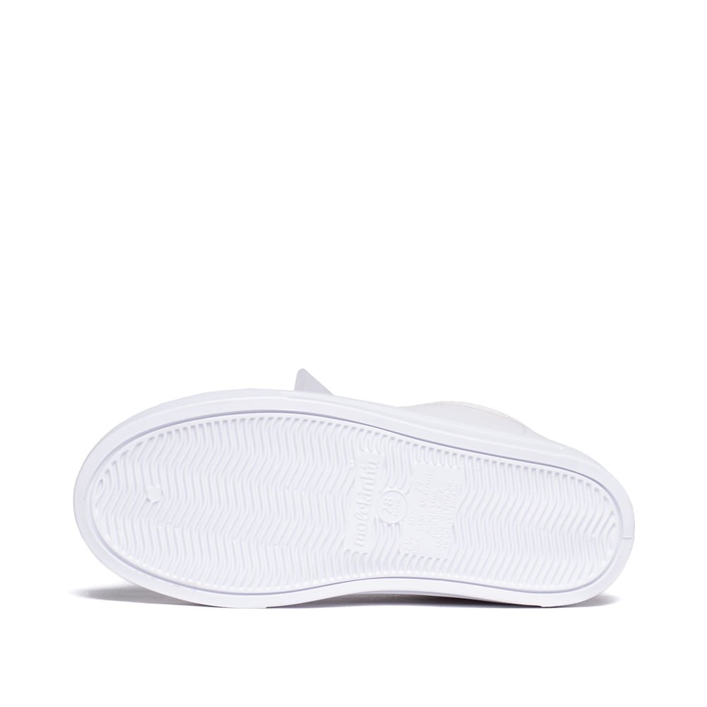 Tênis Infantil Molekinha com Laço de Tule Branco Branco 2
