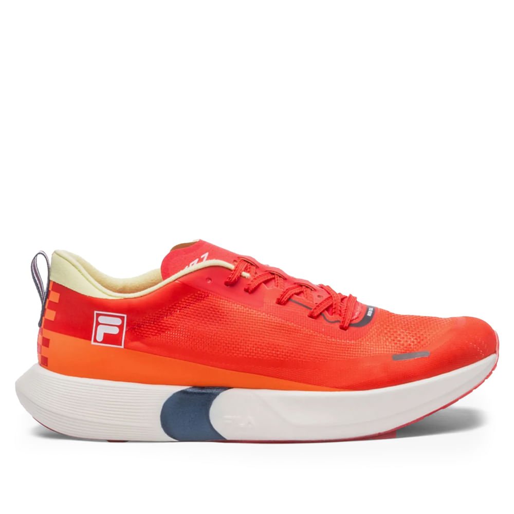 Tênis Masculino Fila KR7 Pro EVER-GRIP Vermelho/Laranja