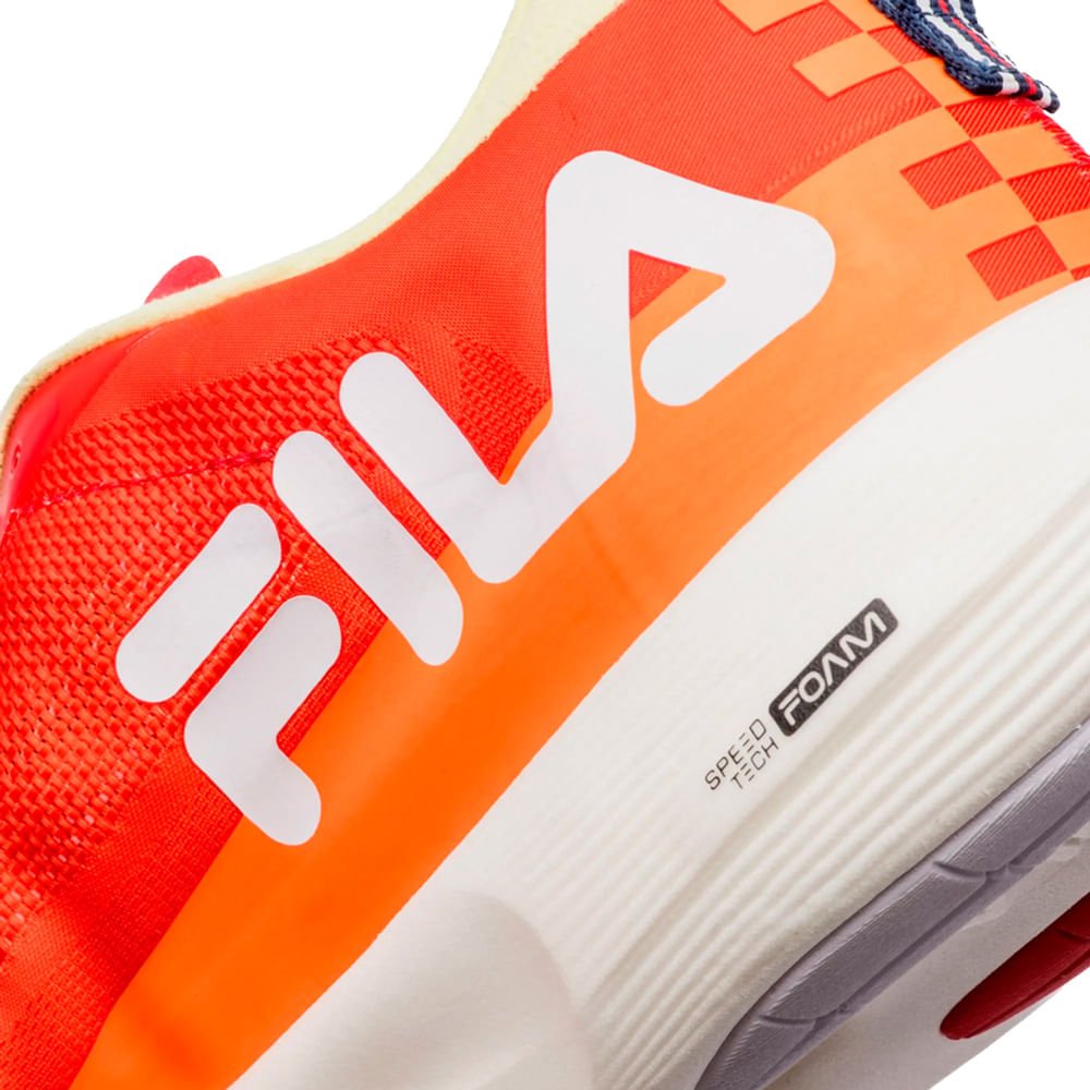 Tênis Masculino Fila KR7 Pro EVER-GRIP Vermelho/Laranja Laranja 5