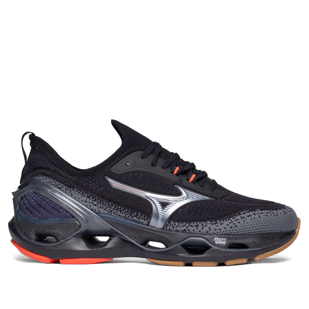 Tênis Masculino Mizuno Wave Endeavor 3 Amortecimento Preto