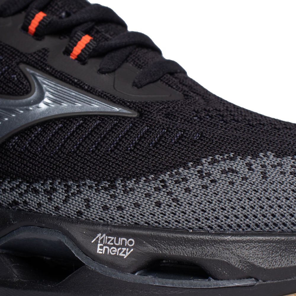 Tênis Masculino Mizuno Wave Endeavor 3 Amortecimento Preto Preto 5