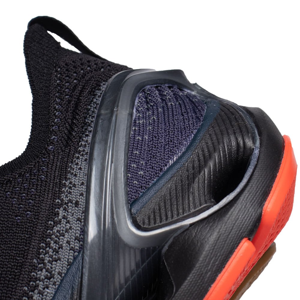 Tênis Masculino Mizuno Wave Endeavor 3 Amortecimento Preto Preto 6