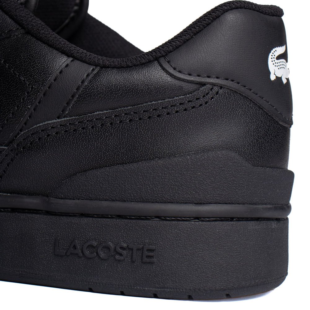 Tênis Masculino Lacoste T-Clip Set Ortholite Preto Preto 6