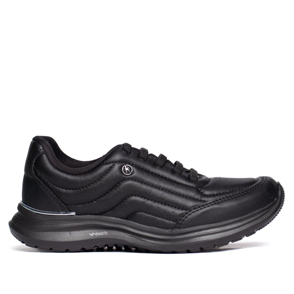 Tênis Feminino Kolosh Casual Frequency Preto
