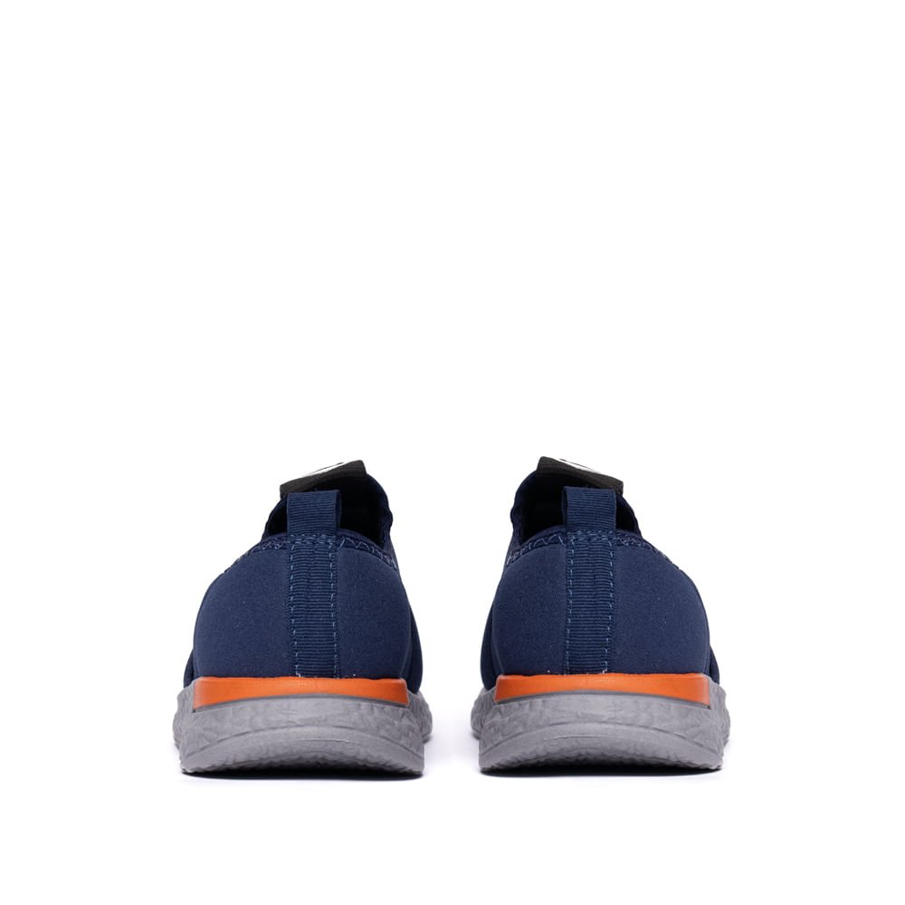 Tênis Infantil Molekinho Malha Neoplex Slip-in Marinho/Cinza Marinho/Cinza 3